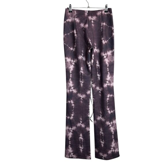 I AM GIA matching Set Size XS Crops Top Flared Pants Tan Tie Dye Festival Y2K - Picture 6 of 12